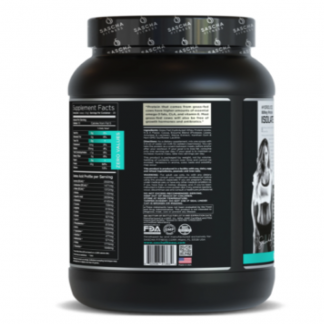 Información Proteína cookies and cream 29 serv. 2lb - Sascha Fitness