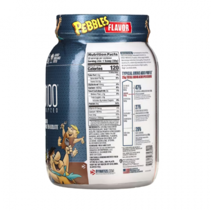 Información Iso 100 Proteína Cocoa Pebbles 1.4lb