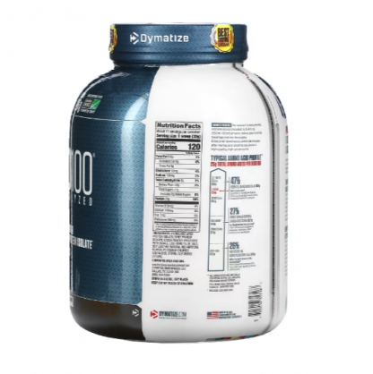 Información Nutricional Iso 100 Proteína Choolate 5lb - Dymatize