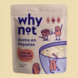 Avena en hojuelas sin gluten 1000gr