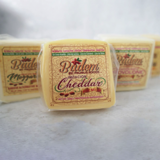 Queso cheddar almendras tajado 250gr