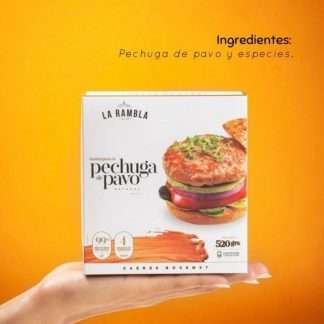 Hamburguesas pechuga pavo 4 und