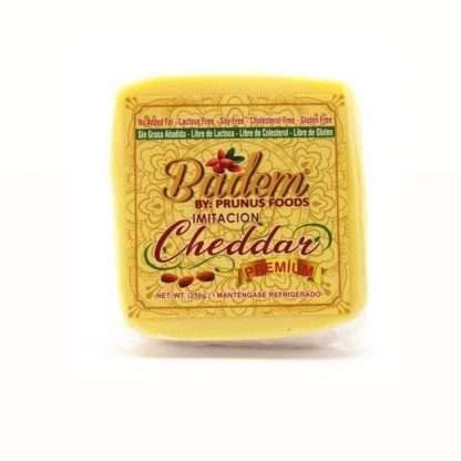 Queso cheddar almendras tajado 250gr