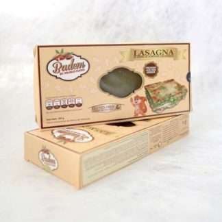 Pasta lasagna almendras espinaca 250gr
