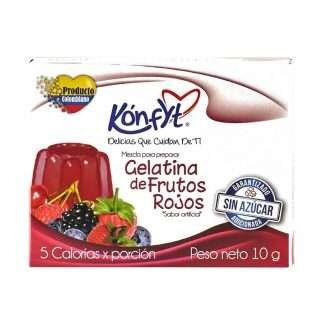 Gelatina frutos rojos 10gr - Konfyt