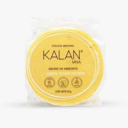 Obleas Golden milk 60gr - 60und