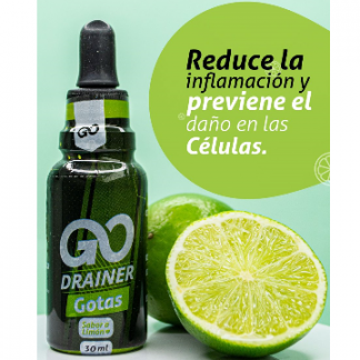 Drenador limón retención de líquidos 30ml - Go fit