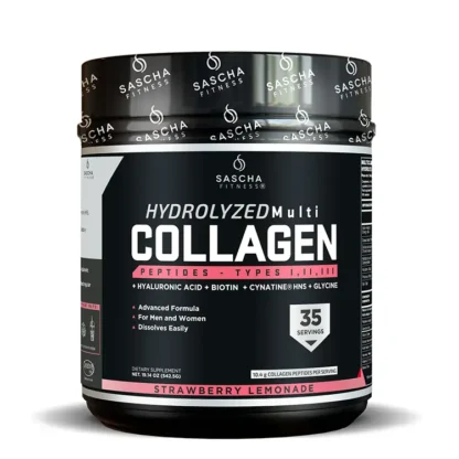 Colágeno Limonada Fresa 450gr 35 serv