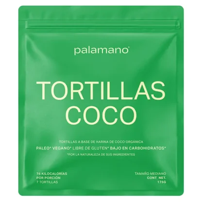 Tortillas de Coco 7und Talla M