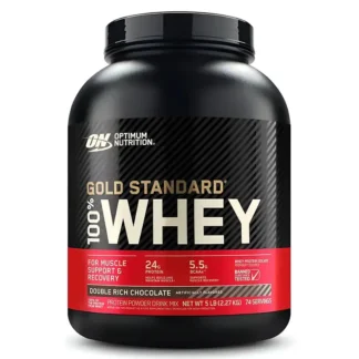Proteína Chocolate Gold Standar Whey 5LB 80Serv