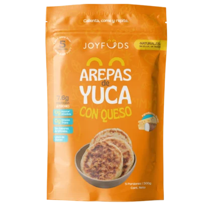 Arepas de Yuca con Queso 5und JF