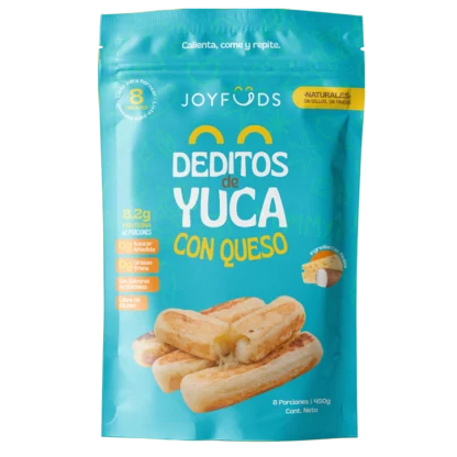 Deditos de Yuca rellenos con Queso 8und