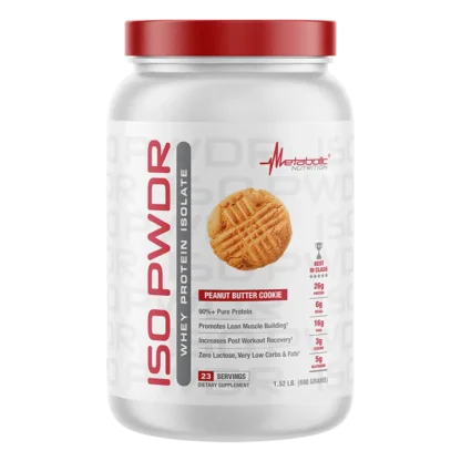 Iso Pwdr Galleta mantequilla maní 1.52 Lb