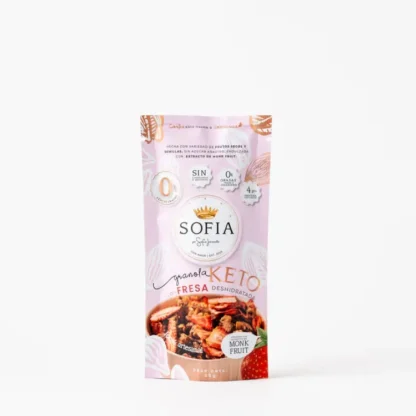 Granola Keto Fresa saschet 35gr