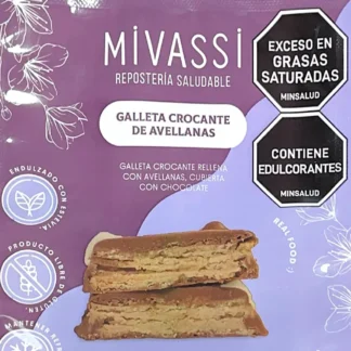 Galleta crocante de avellanas