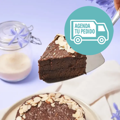 Torta de avellana libre de lactosa