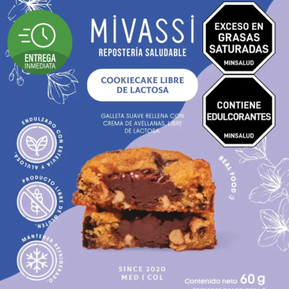 CookieCake Libre de Lactosa