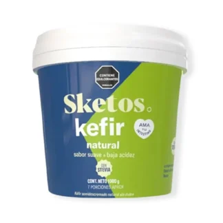 Kéfir semidescremado natural con Stevia (1000 gr)