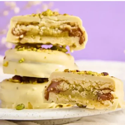 alfajor de pistacho