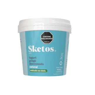 Yogurt griego descremado con Stevia 1000gr