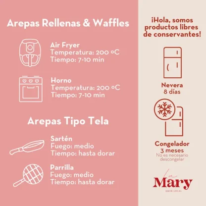 Arepas Cachapas 4und 420gr - Imagen 2