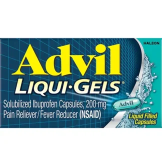 Advil Liquid Gels 200mg