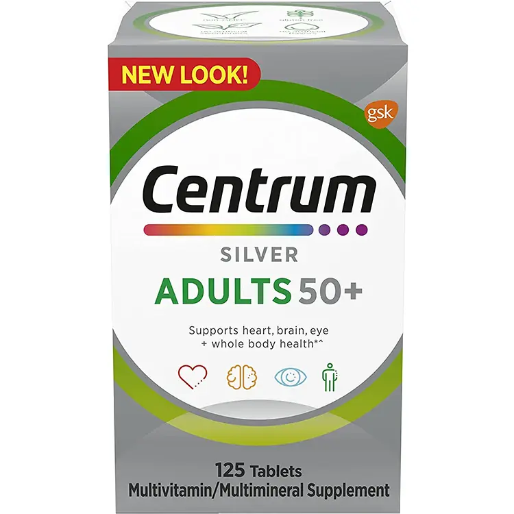 Centrum Silver Adults 50+ 125 Tab