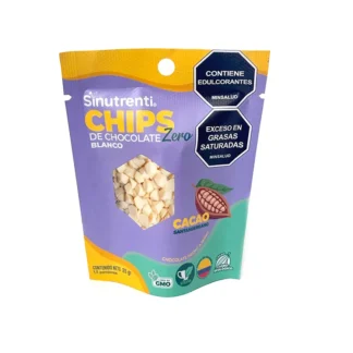 Chips de chocolate Blanco Sinutrenti 25gr