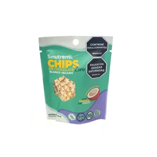 Chips de Chocolate Blanco Vegano Sinutrenti 25gr