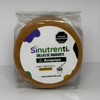 Oblea de Amaranto Arequipe Sinutrenti 60gr