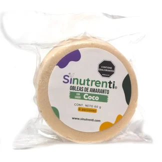 Oblea de Amaranto Coco Sinutrenti 60gr