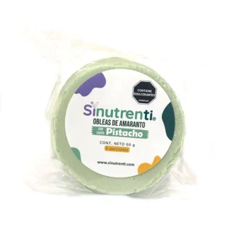 Oblea de Amaranto Pistacho Sinutrenti 60gr