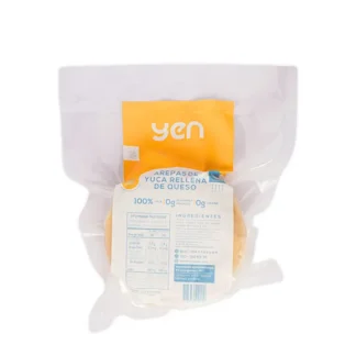 Arepas Yuca Rellenas Queso Yen 5 Und 450gr