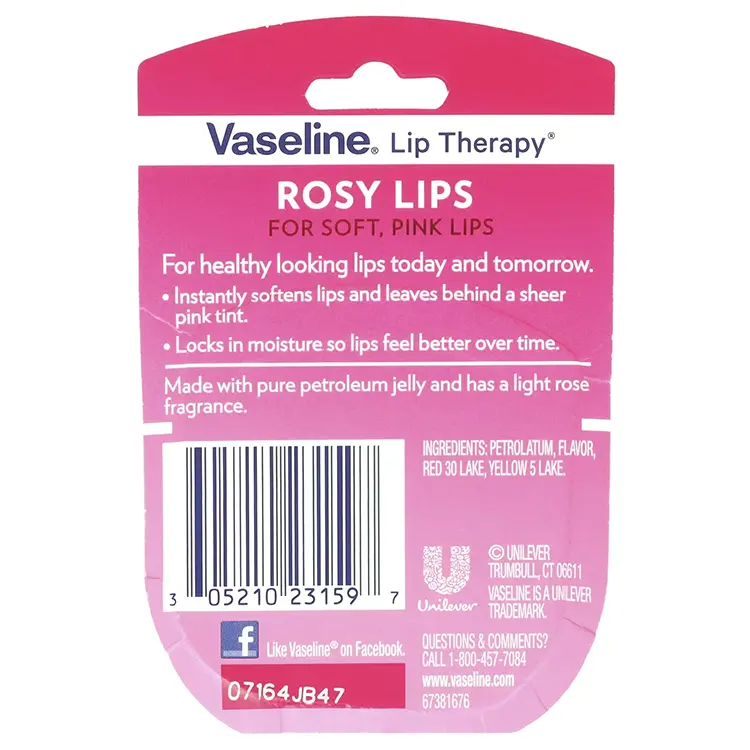 Vaselina Lip Therapy Gel Rosa 7g - Imagen 2