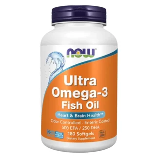 Now Ultra Omega 3 Fish Oil 180 Caps Blandas
