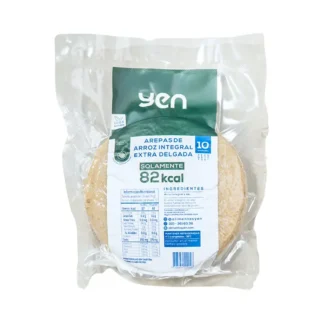 Arepas de Arroz Integral Extradelgadas Yen 10 Und 700gr