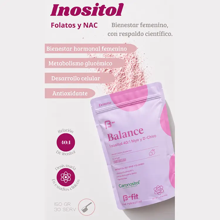 Balance Inositol Frutos Rojos 150gr 30 Serv - Imagen 3