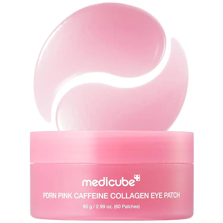 Pdrn Pink Caffeine Collagen Eye Patch 85gr 60 Parches - Imagen 2