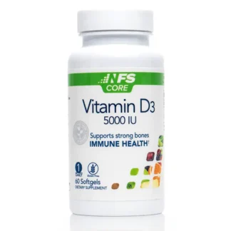 Vitamina D3 5000 IU 60 Softgels
