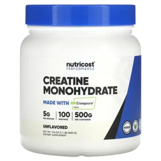 Monohidrato de Creatina 500gr 100 Serv