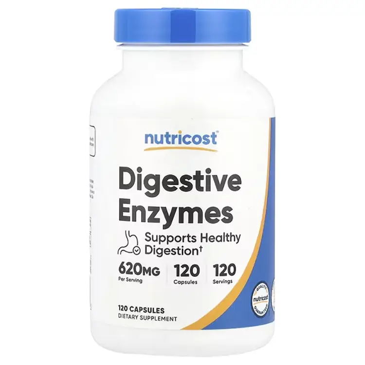 Enzimas Digestivas 620 mg 120 Caps
