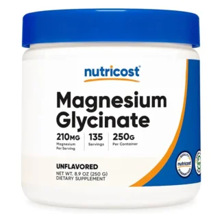 Polvo de Glicinato de Magnesio 250gr 135 Serv