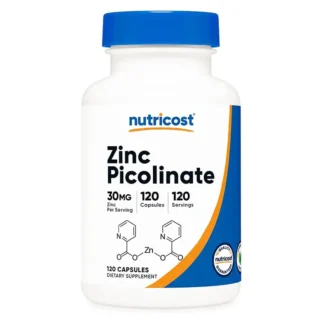 Picolinato de Zinc 30mg 120 Caps
