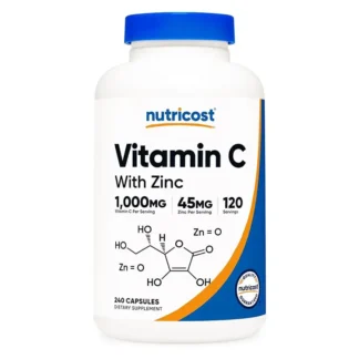 Vitamina C 1000mg Zinc 45mg 240 Caps
