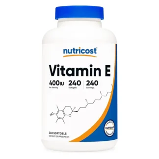 Vitamina E 180mg 400 UI 240 Softgels