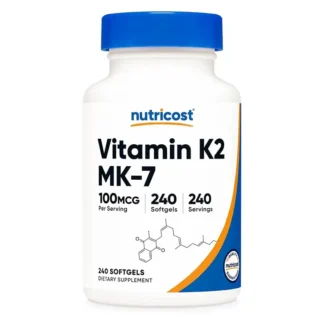 Vitamina K2 MK-7 100 mcg 240 Softgels