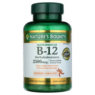 Vitamina B12 Methylcobalamin 2500mcg 300 Caps