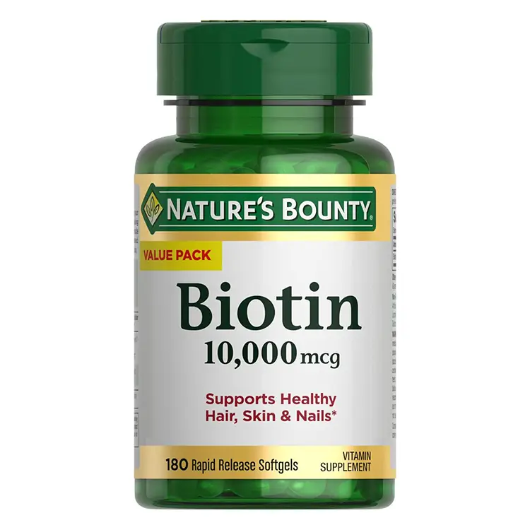 Biotina 10000 mcg 180 Softgels