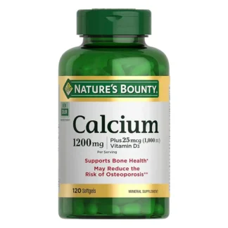 Calcio 1200mg + Vitamina D3 25mcg 120 Softgels