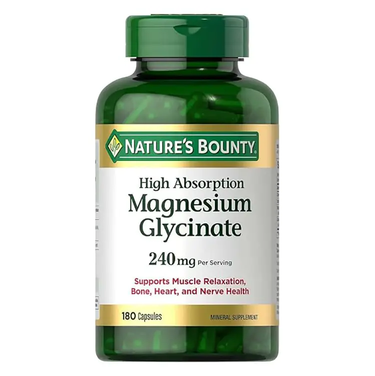 Glicinato de Magnesio 240mg 180 Caps